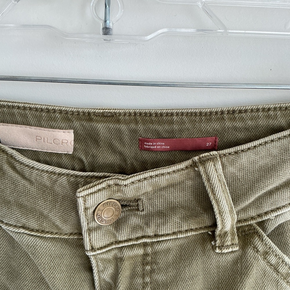 Pilcro The Wanderer Barrel Pants from Anthropologie 27 Boho Distressed High-End - Picture 4 of 8